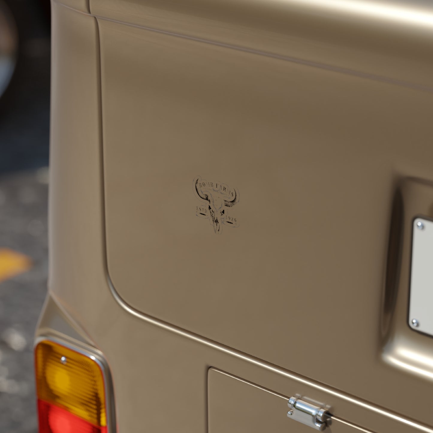 Bomb Farms Cattle Company - Transparent Outdoor Stickers