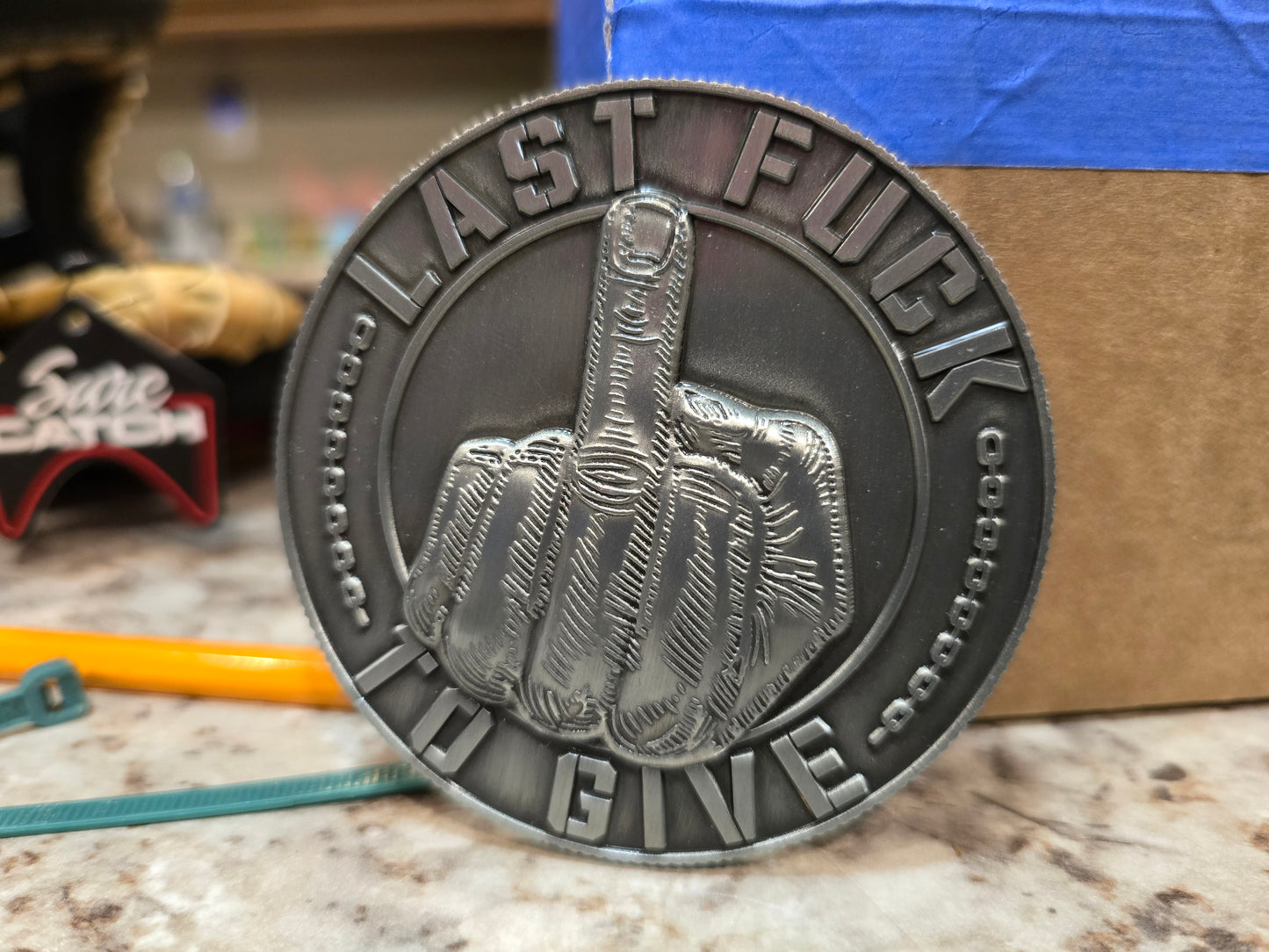 Last F@#$ to Give Challenge Coin