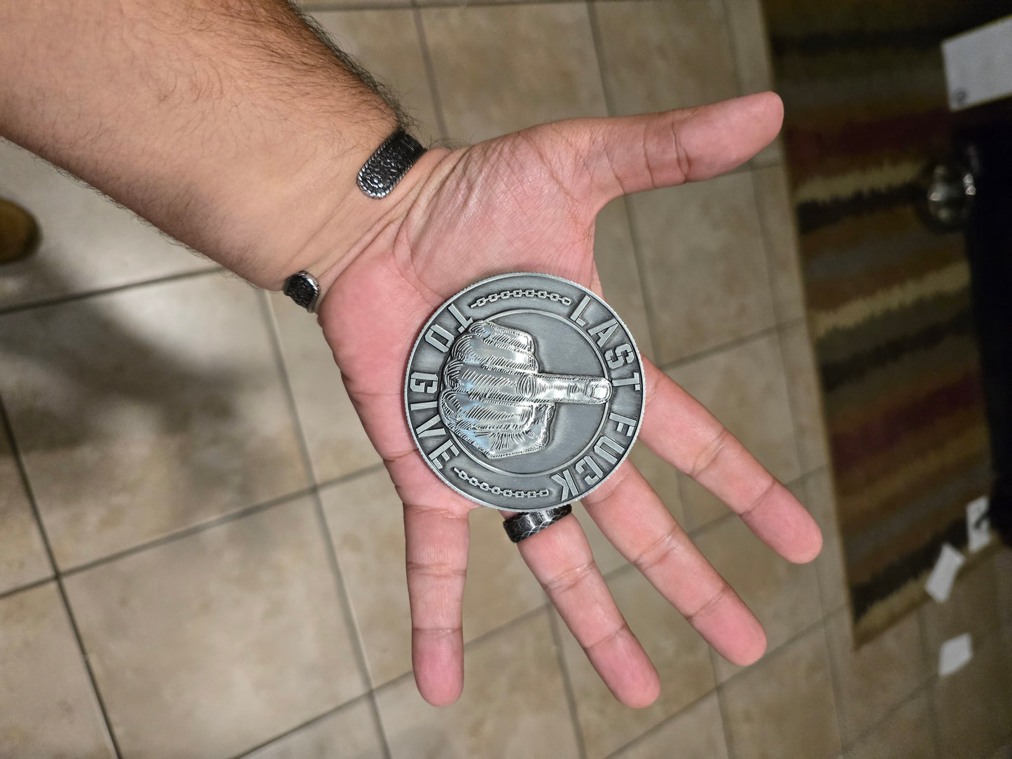 Last F@#$ to Give Challenge Coin