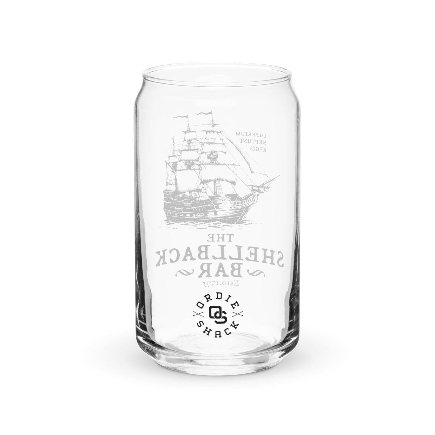 Shellback Bar - Can-shaped glass