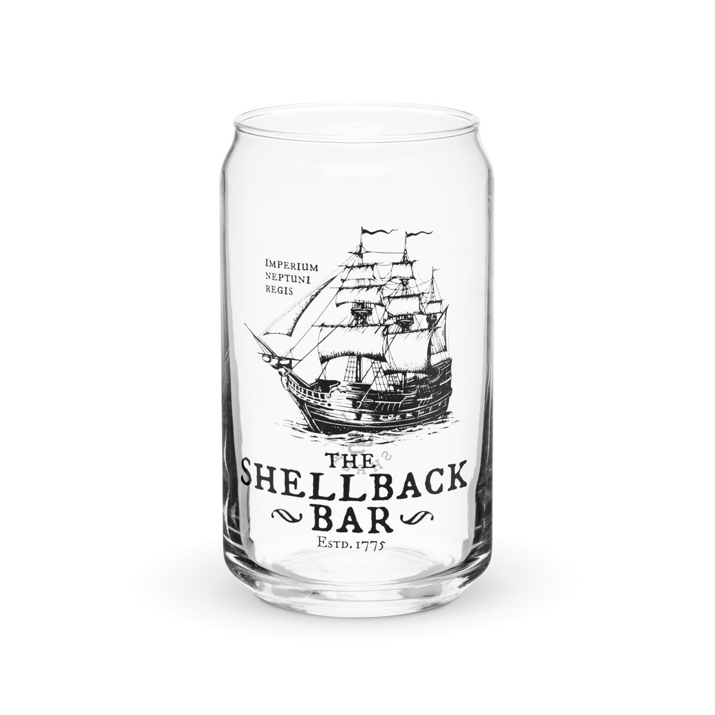 Shellback Bar - Can-shaped glass