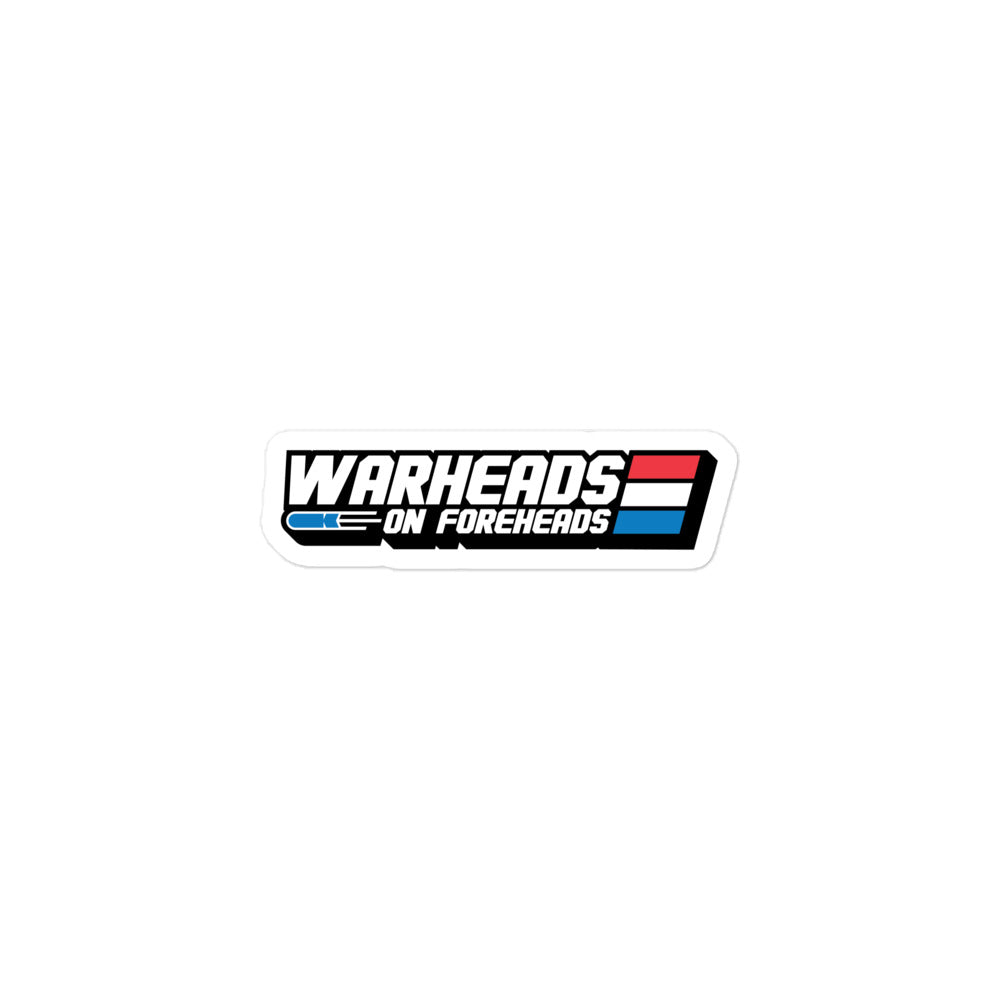 GI Warheads - stickers
