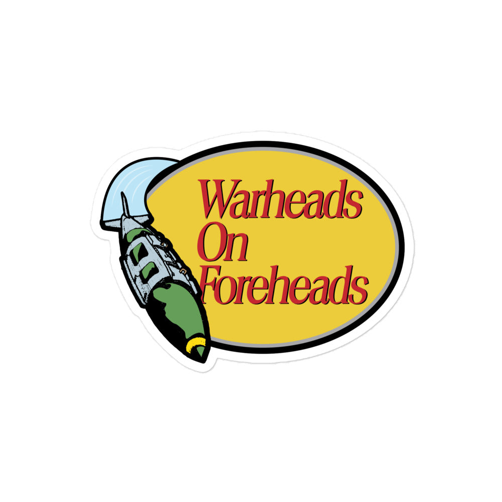 Warheads Pro Shop - Sticker