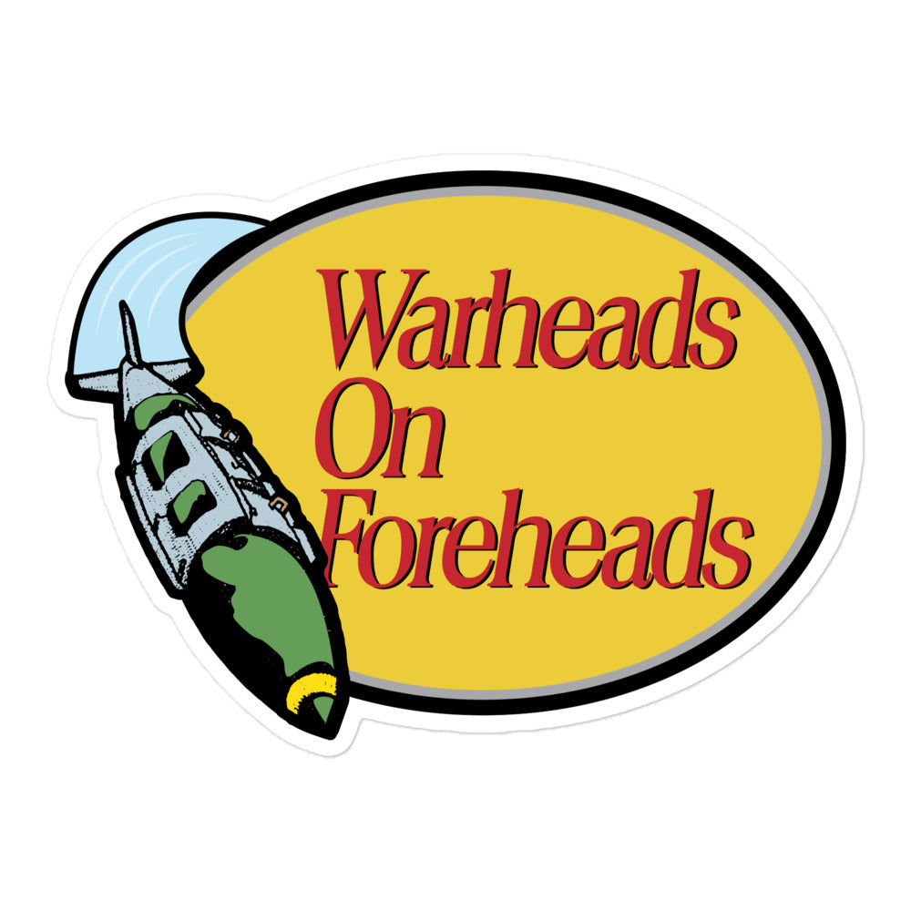 Warheads Pro Shop - Sticker
