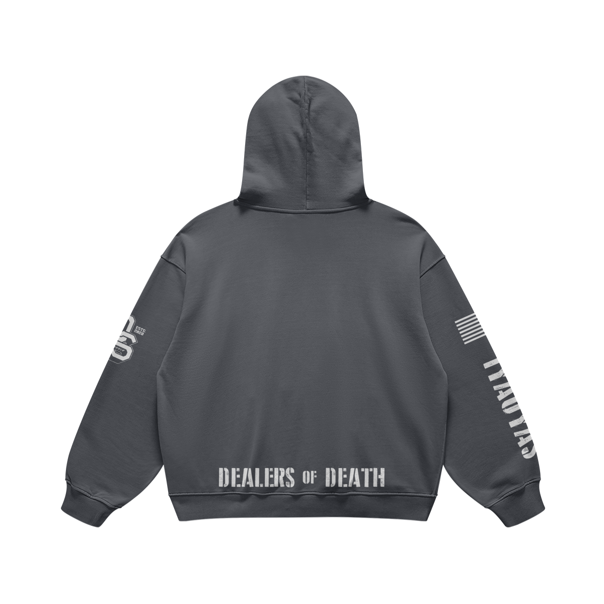 Dealers of Death Crossbones Oversized Hoodie – Aviation Ordnance Brotherhood