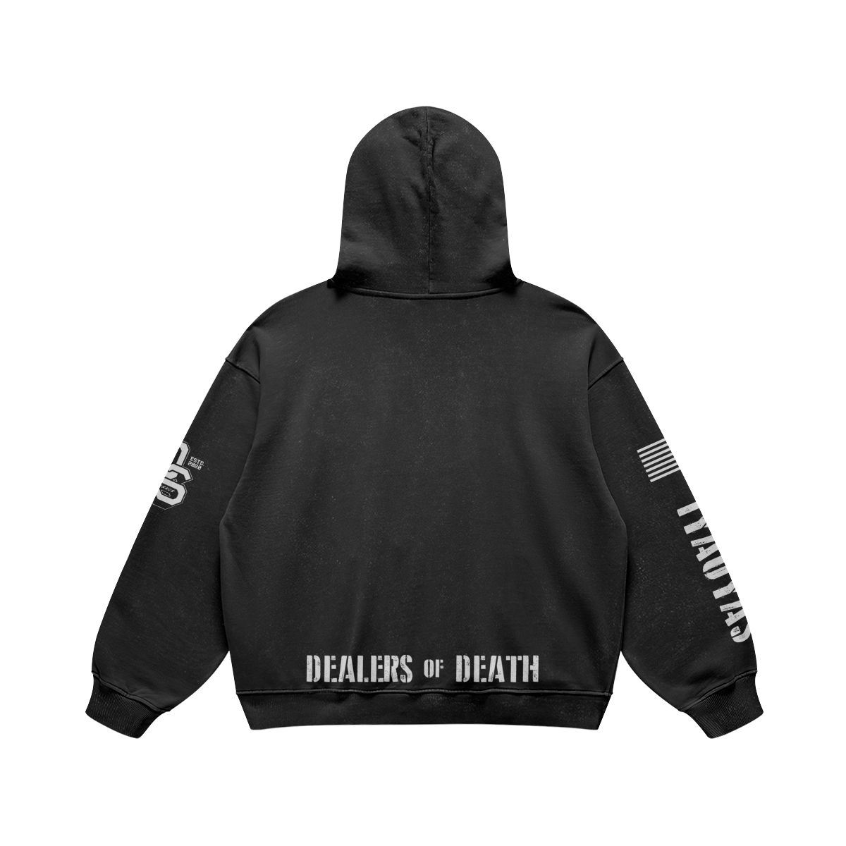 Dealers of Death Crossbones Oversized Hoodie – Aviation Ordnance Brotherhood