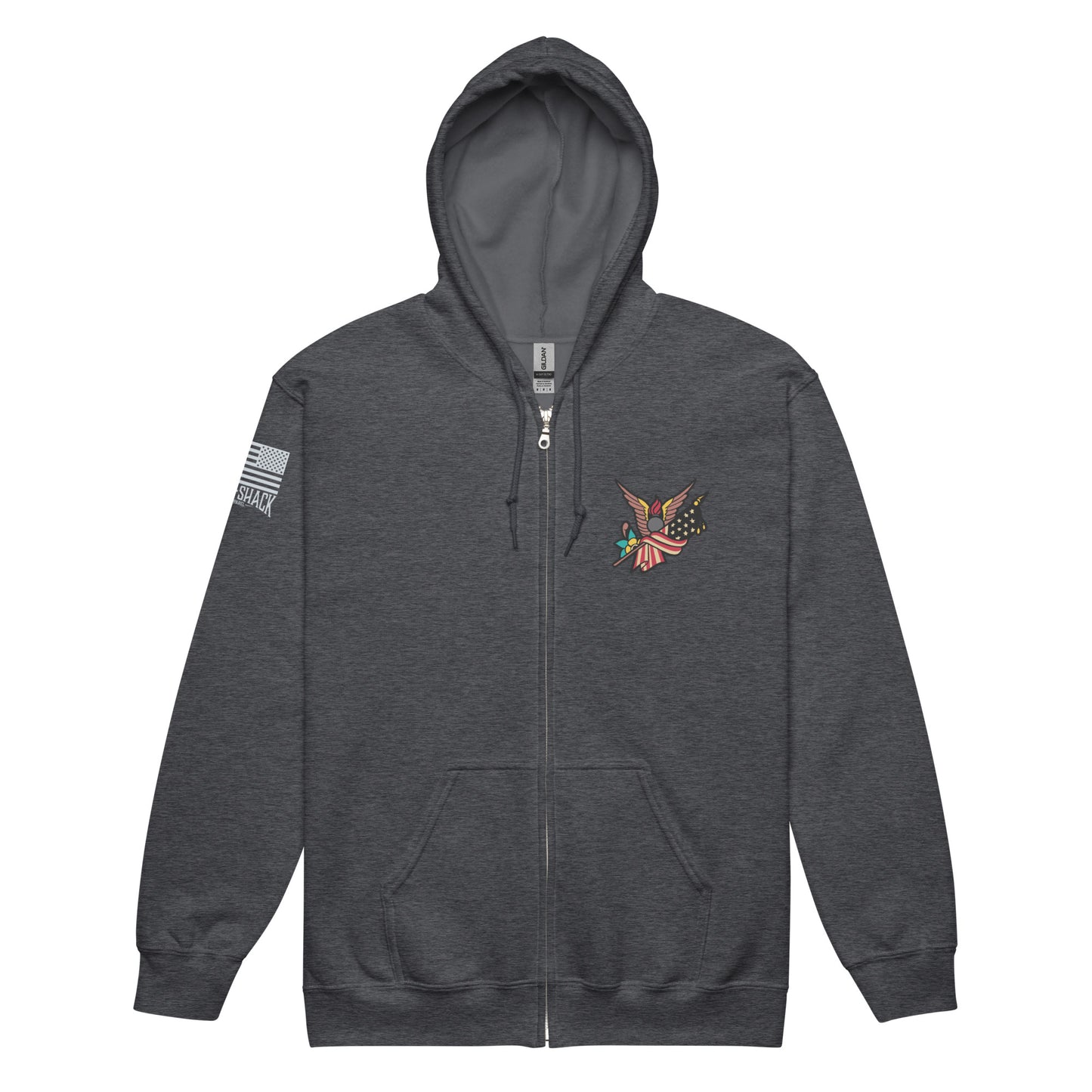 Red Till Dead Tattoo - zip hoodie