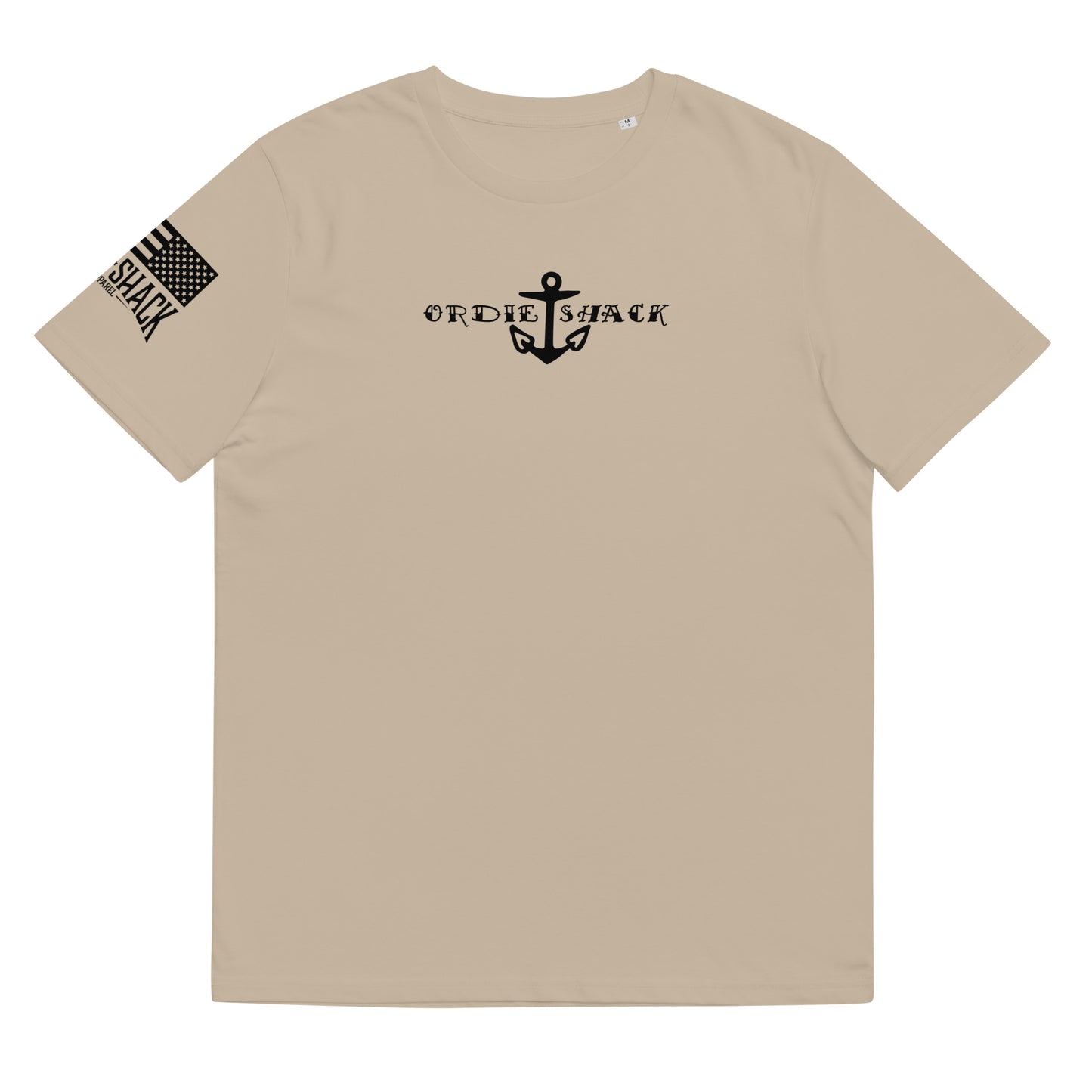 Ordie Americana Pin-Up - Men's Curved Hem T-Shirt - Unisex organic cotton t-shirt