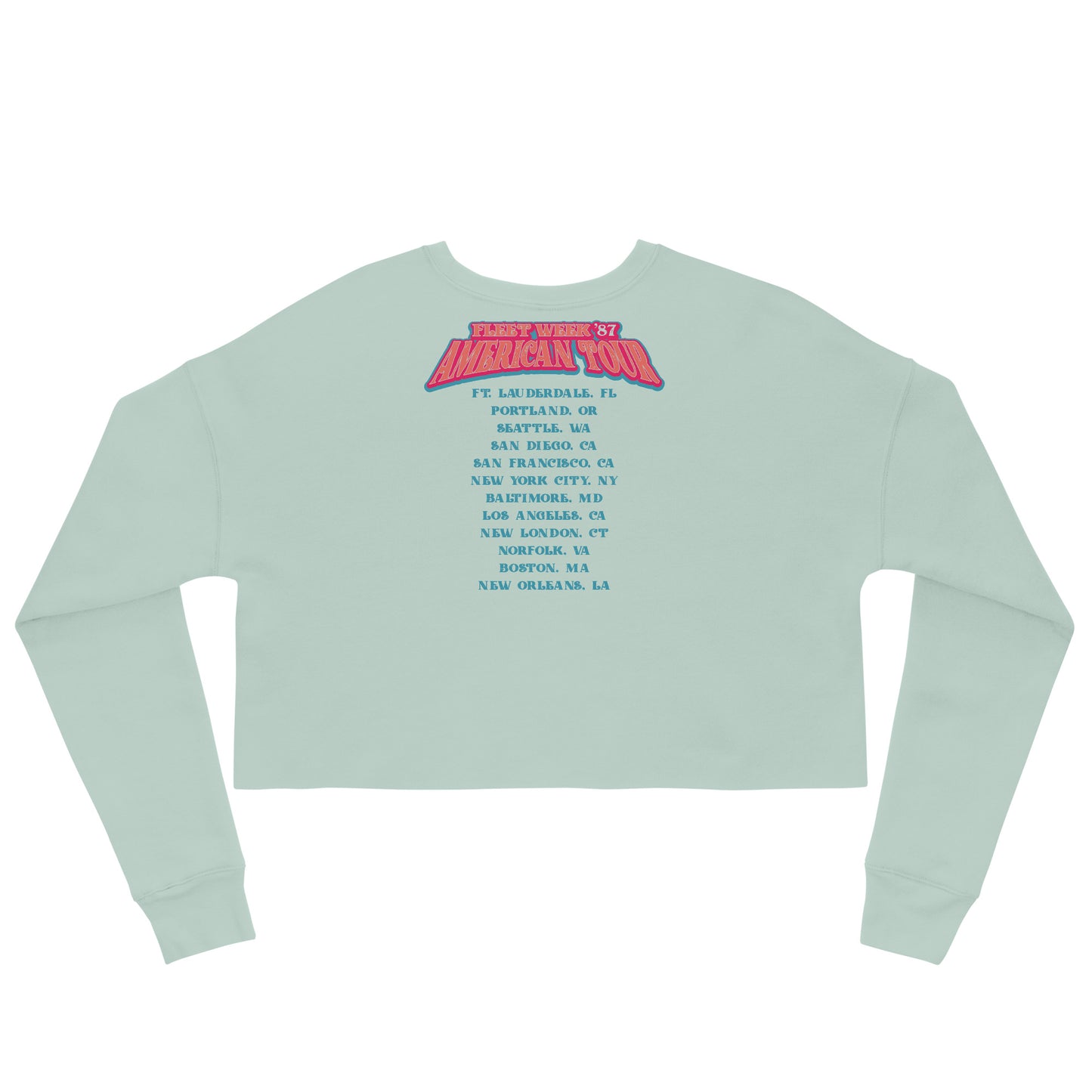 Fleet Week American Tour - Crop Sweatshirt
