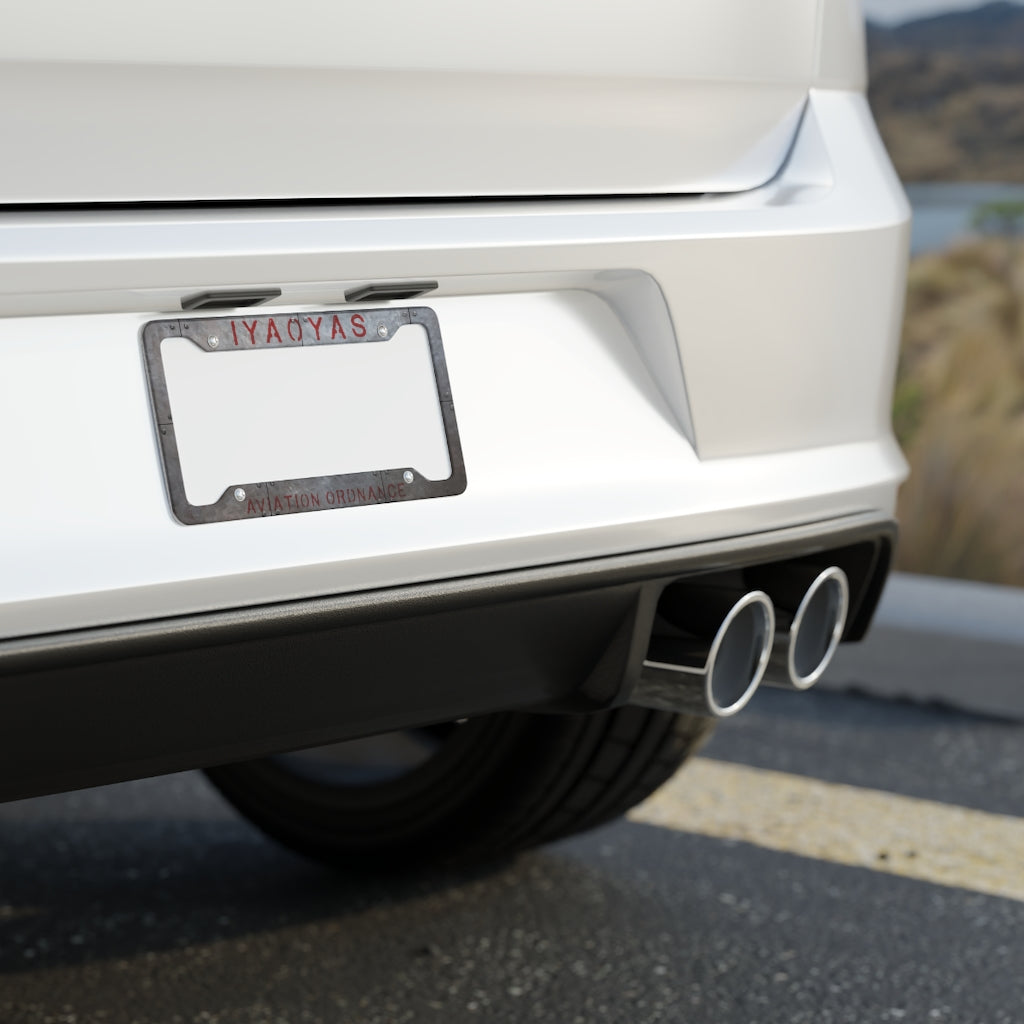 Bulkhead IYAOYAS License Plate Frame