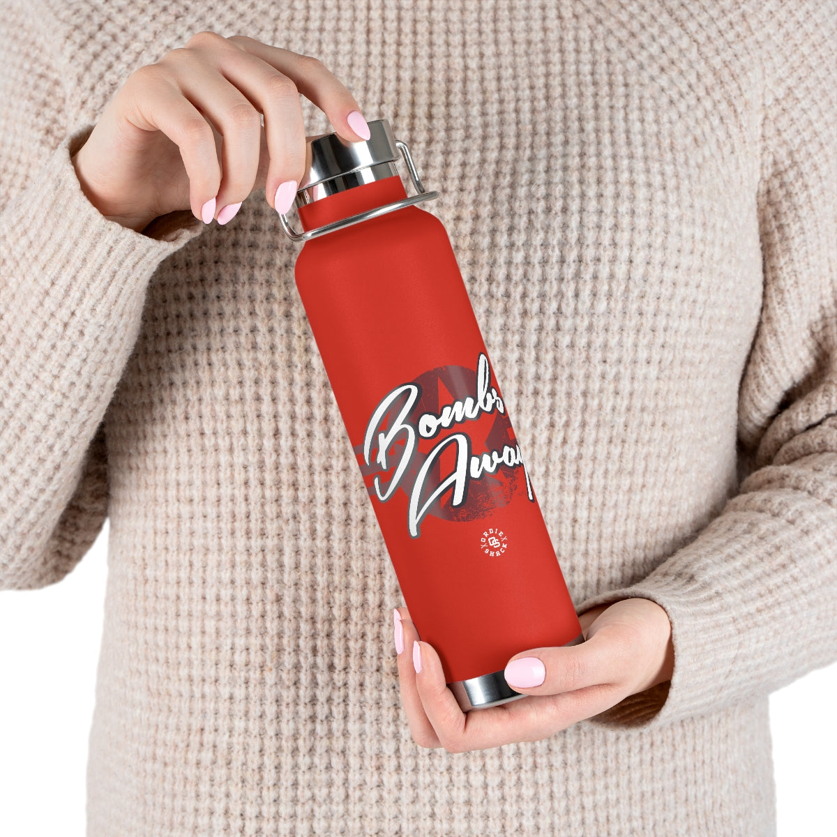 Bombs Away - Copper Vacuum Insulated Bottle, 22oz