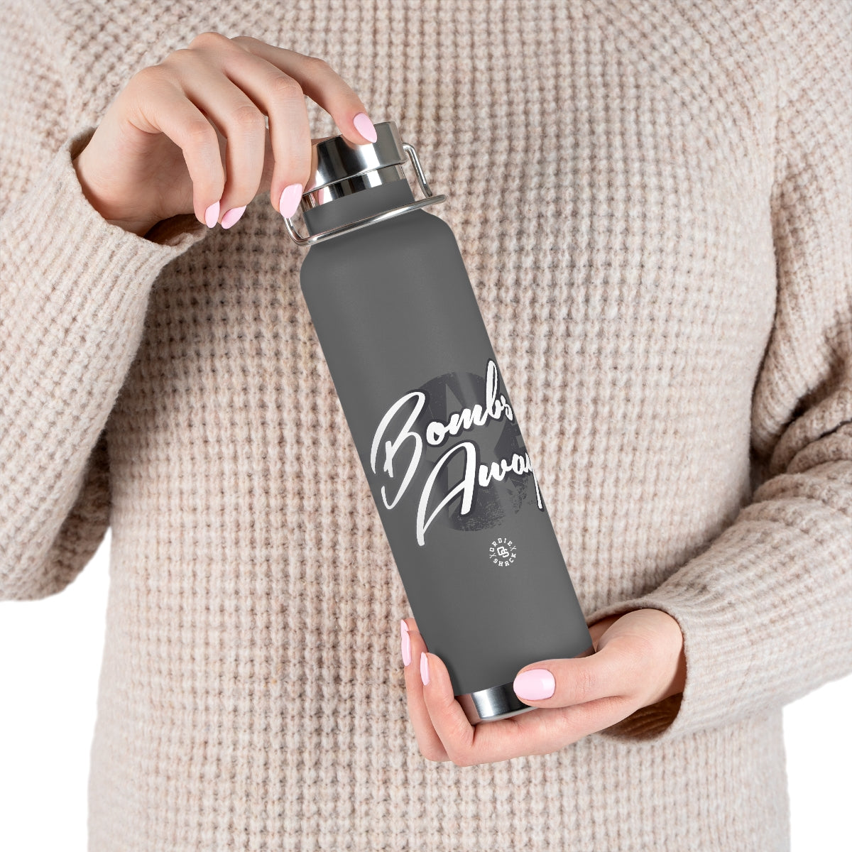 Bombs Away - Copper Vacuum Insulated Bottle, 22oz