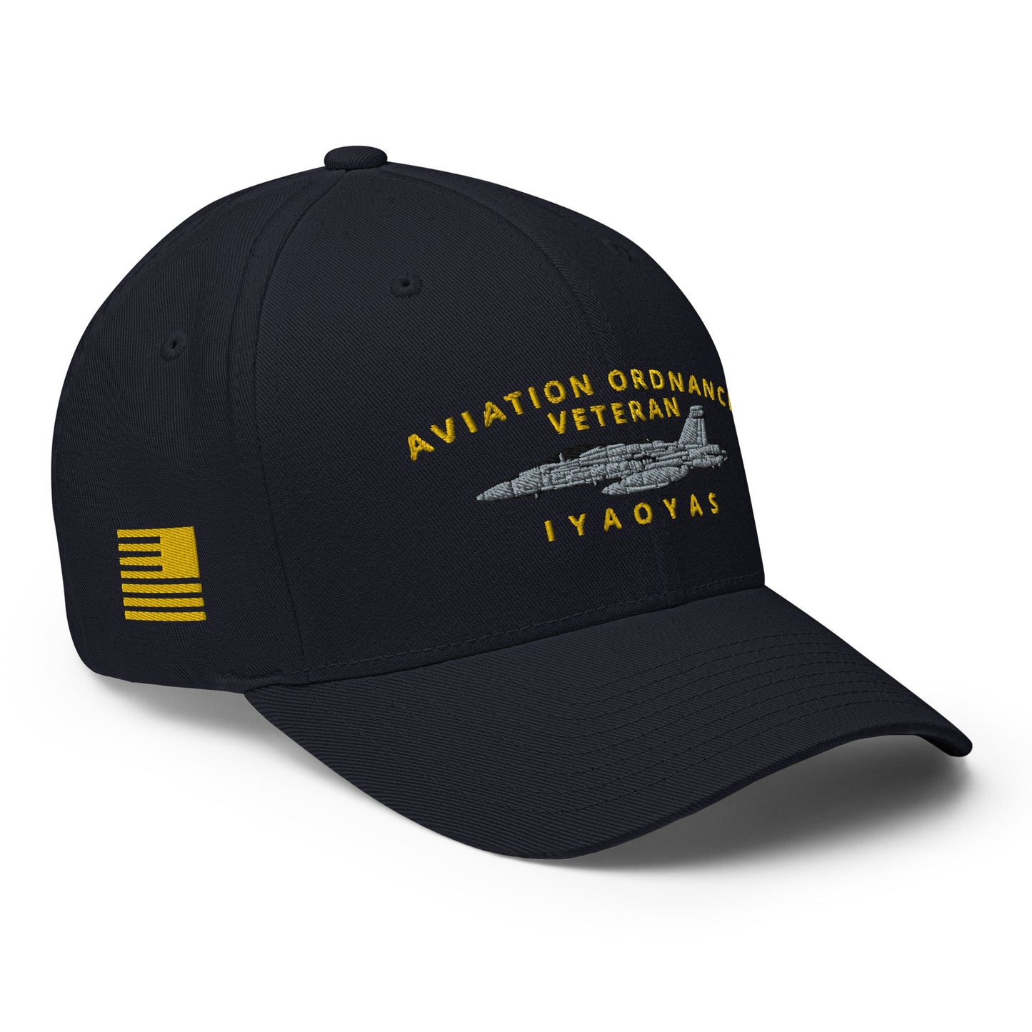 AO Veteran - F-18 - Structured Twill Cap - Ordie Shack LLC