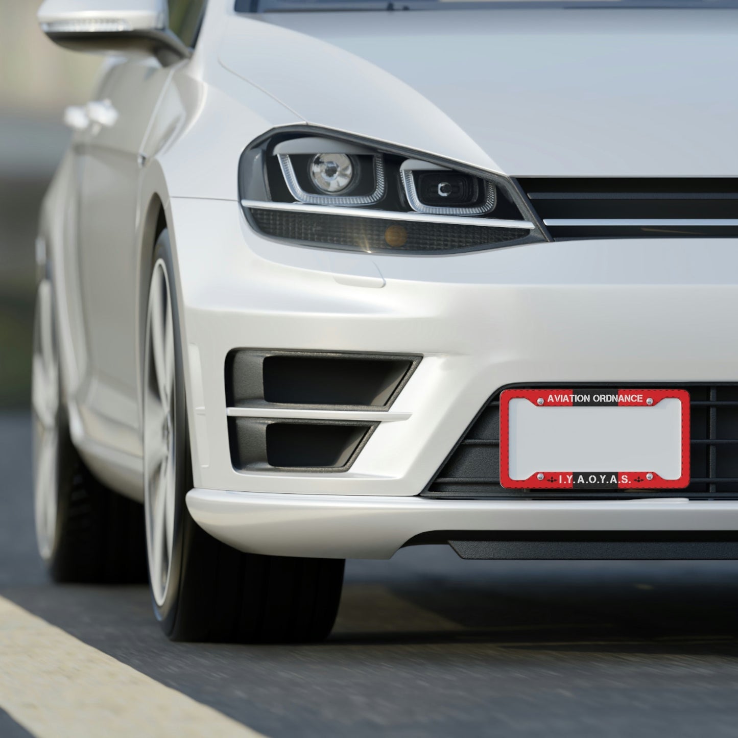 Aviation Ordnance - License Plate Frame - Ordie Shack LLC