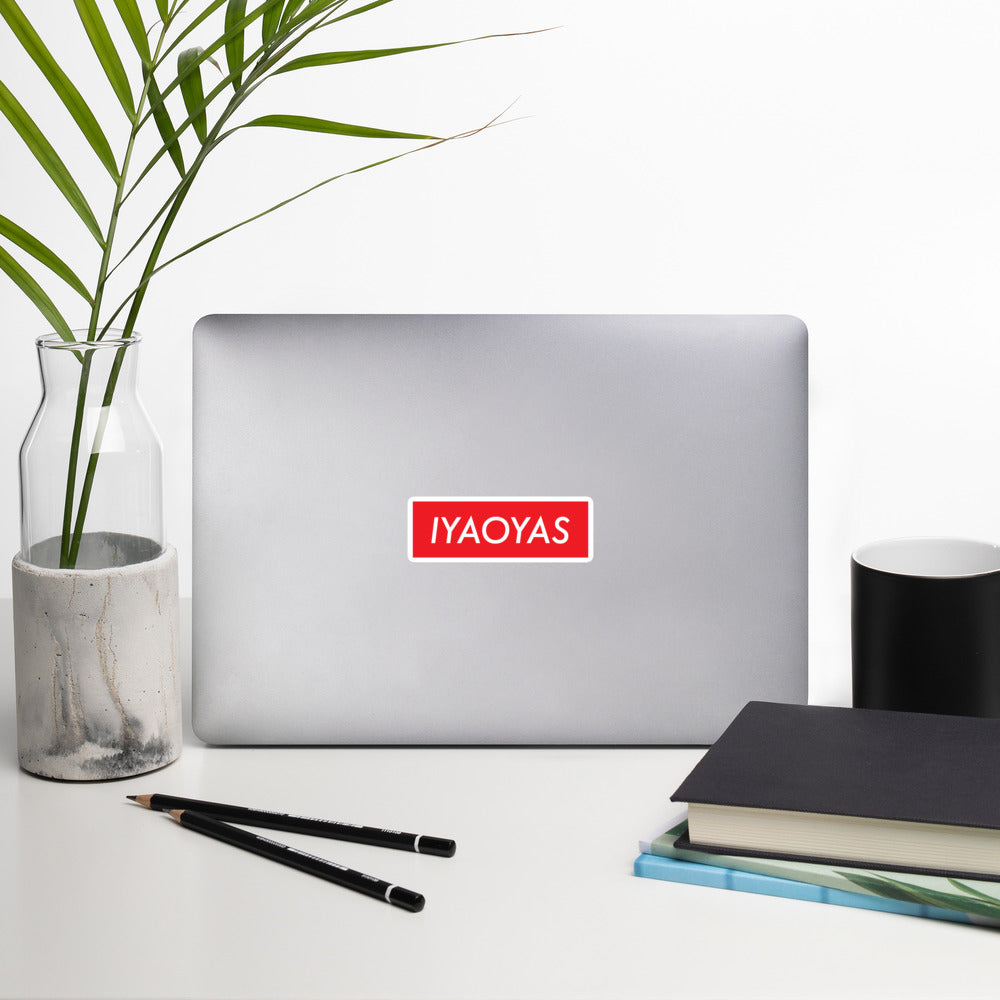 Supreme IYAOYAS - Bubble-free stickers