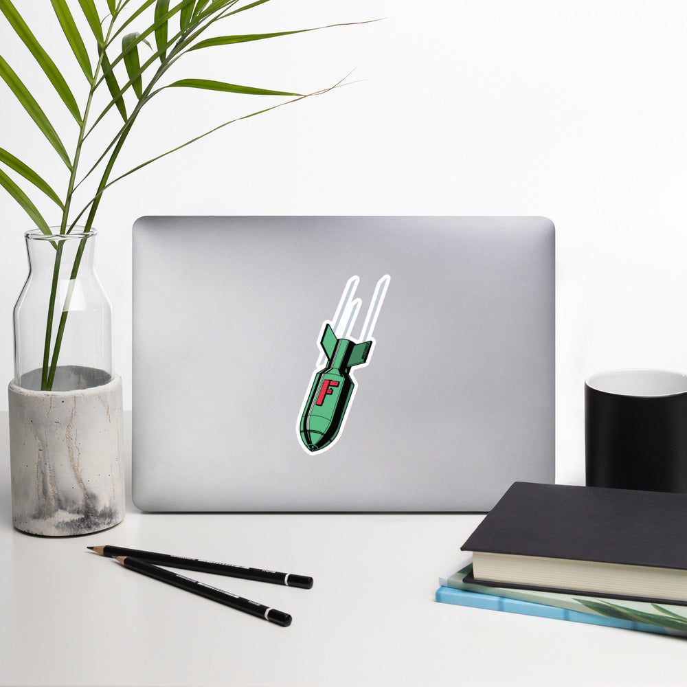 F-Bomb - Bubble-free stickers