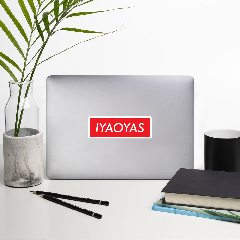 Supreme IYAOYAS - Bubble-free stickers