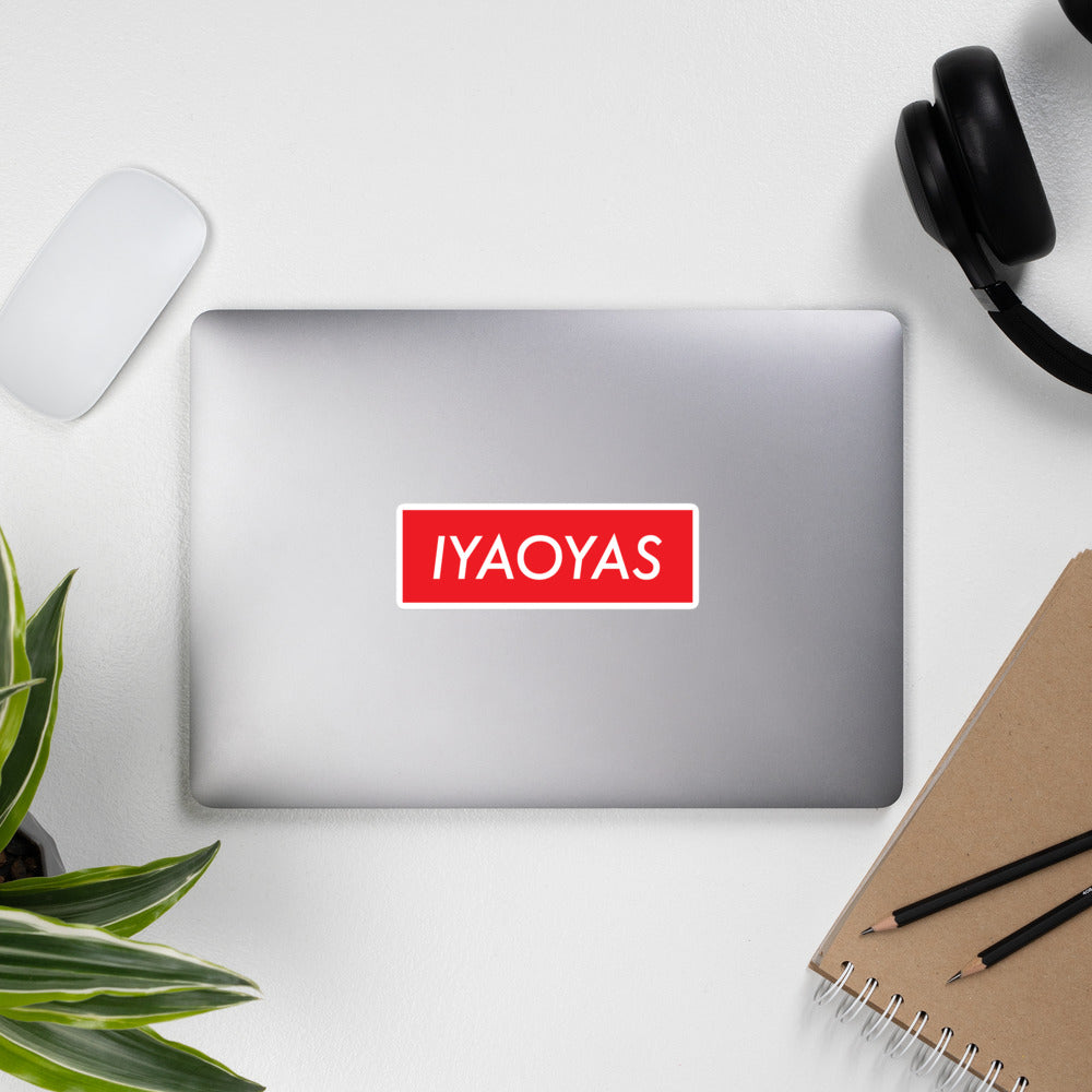 Supreme IYAOYAS - Bubble-free stickers