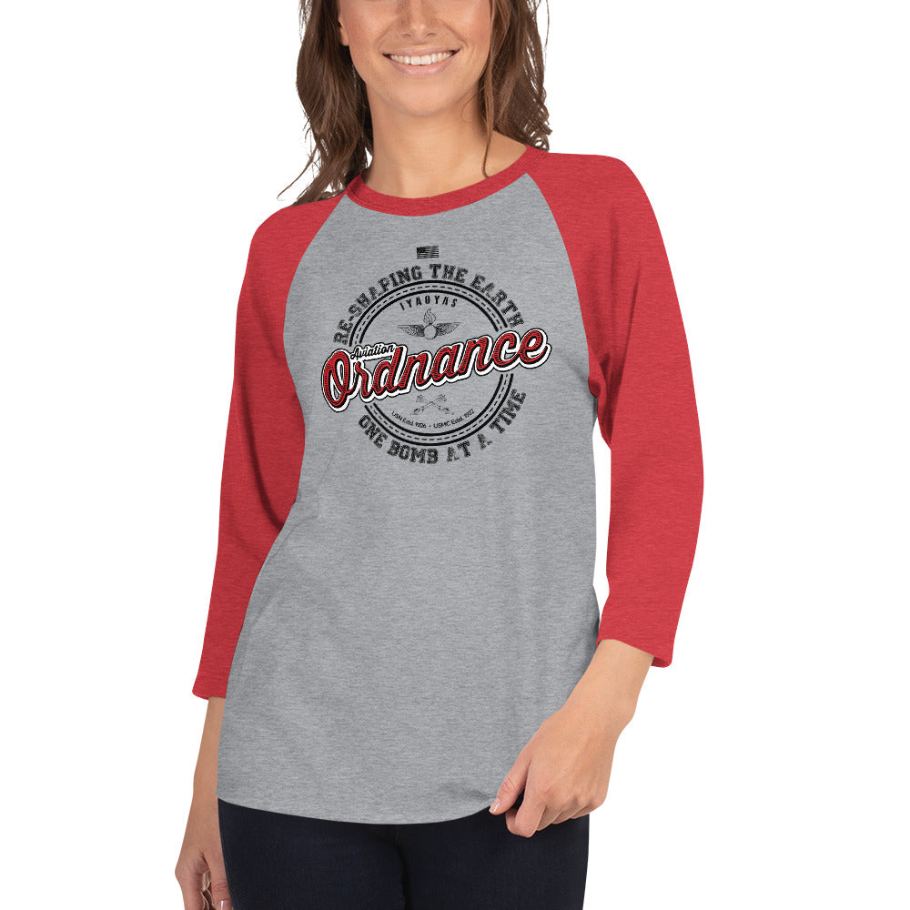 Ordie Badge - 3/4 sleeve raglan shirt