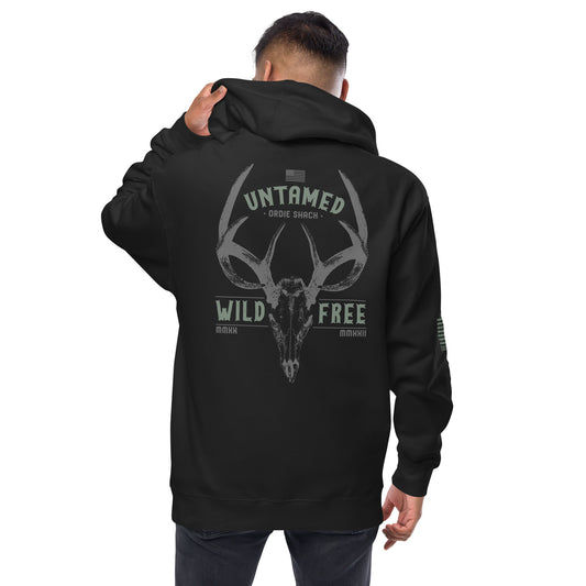 Untamed - fleece zip up hoodie