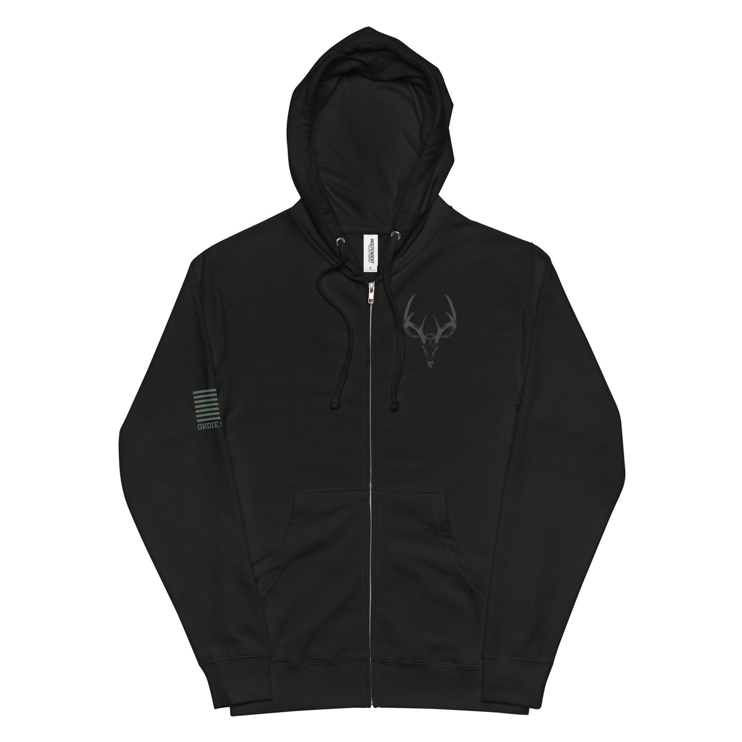 Untamed - fleece zip up hoodie