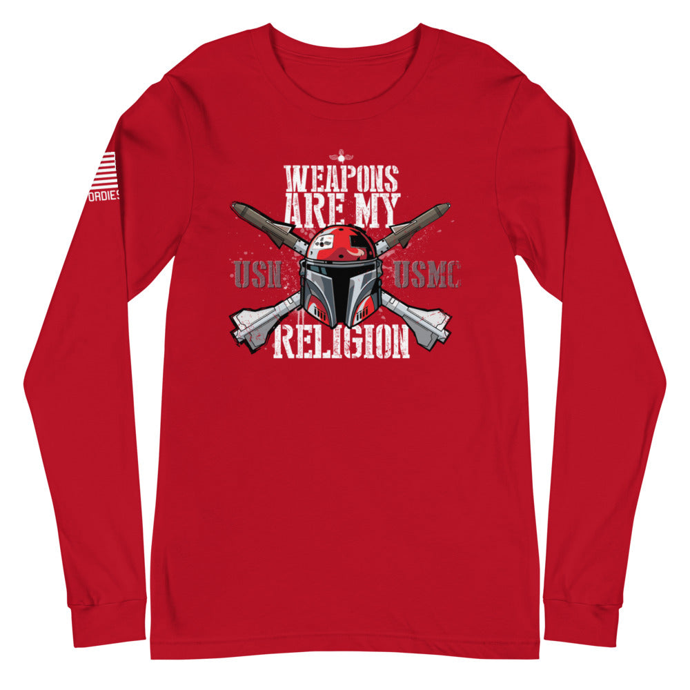Weapons Are My Religion - Long Sleeve Tee