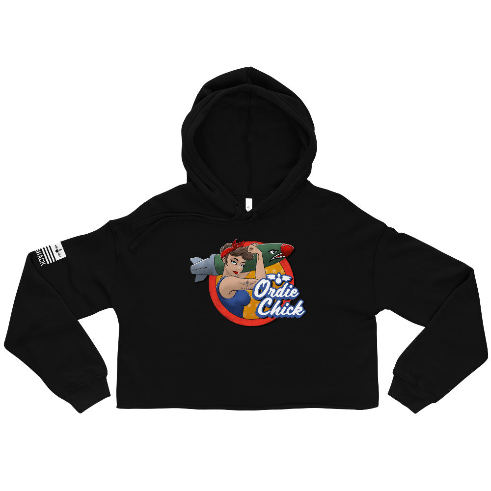 Ordie Chick - Crop Hoodie