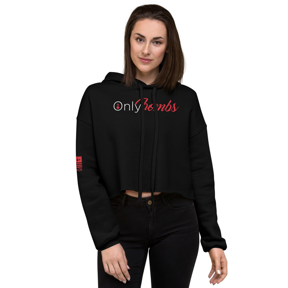 Only Bombs - Crop Hoodie