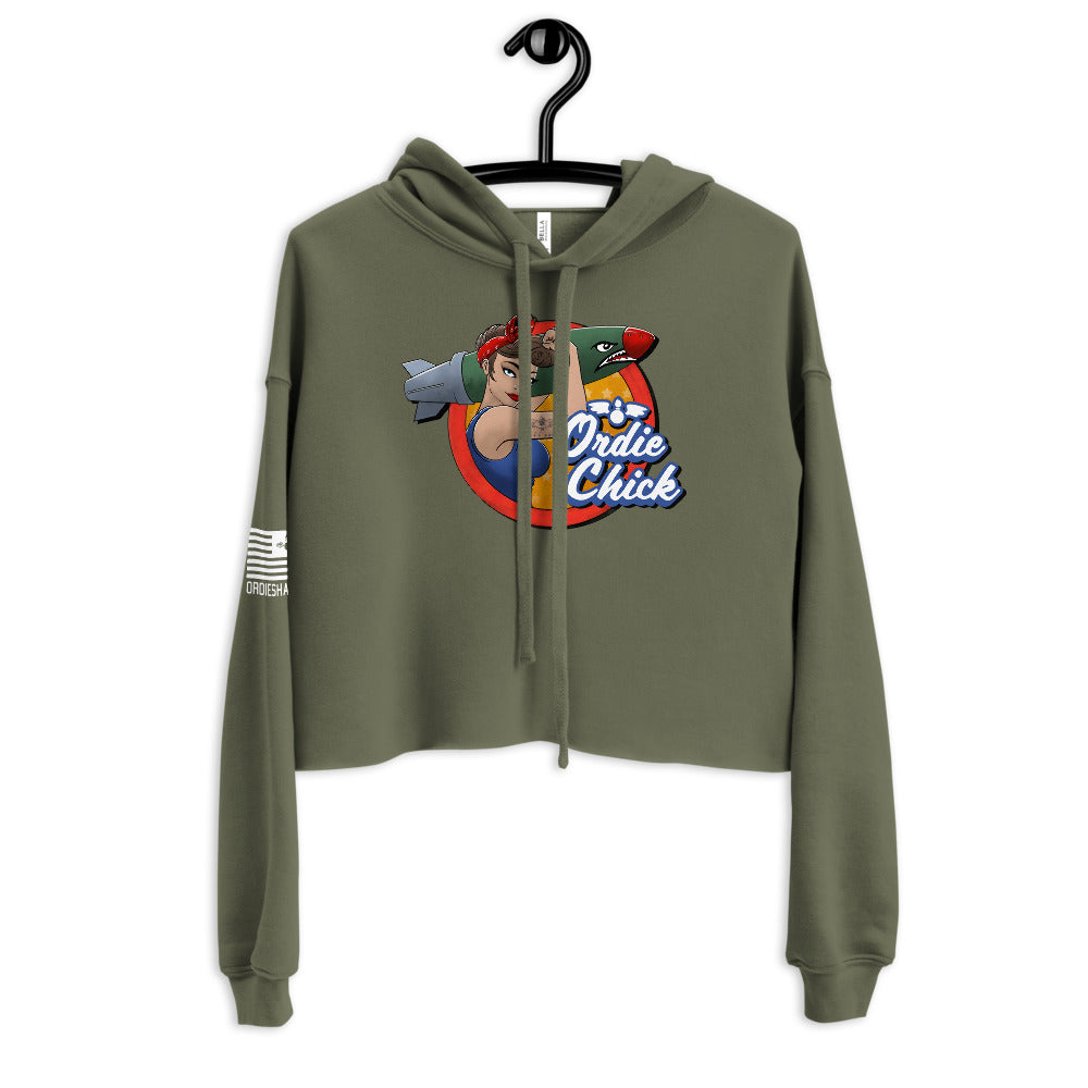 Ordie Chick - Crop Hoodie