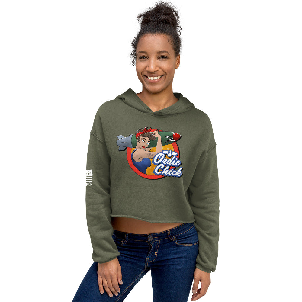 Ordie Chick - Crop Hoodie