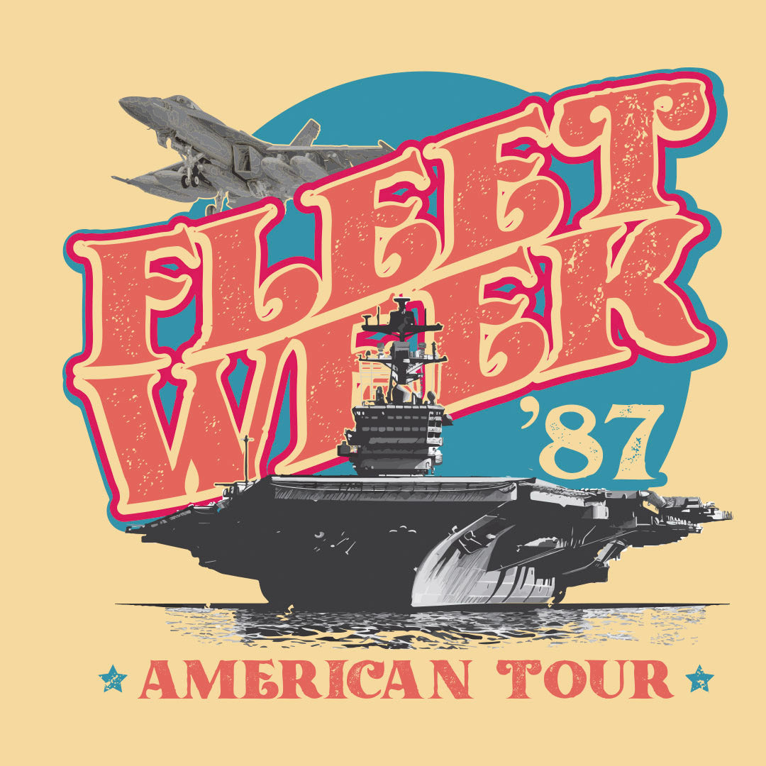 Fleet Week '87 American Tour Shirt