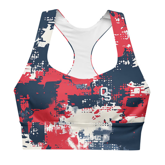 Patriotix - Longline sports bra