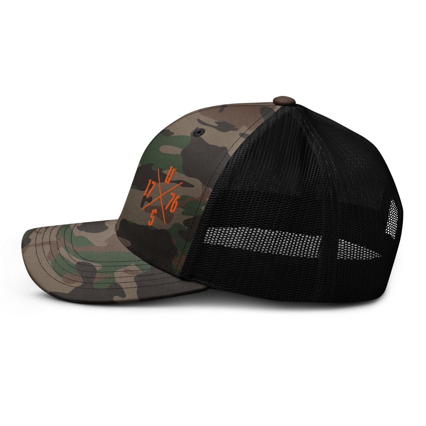 US1776 - Camouflage trucker hat