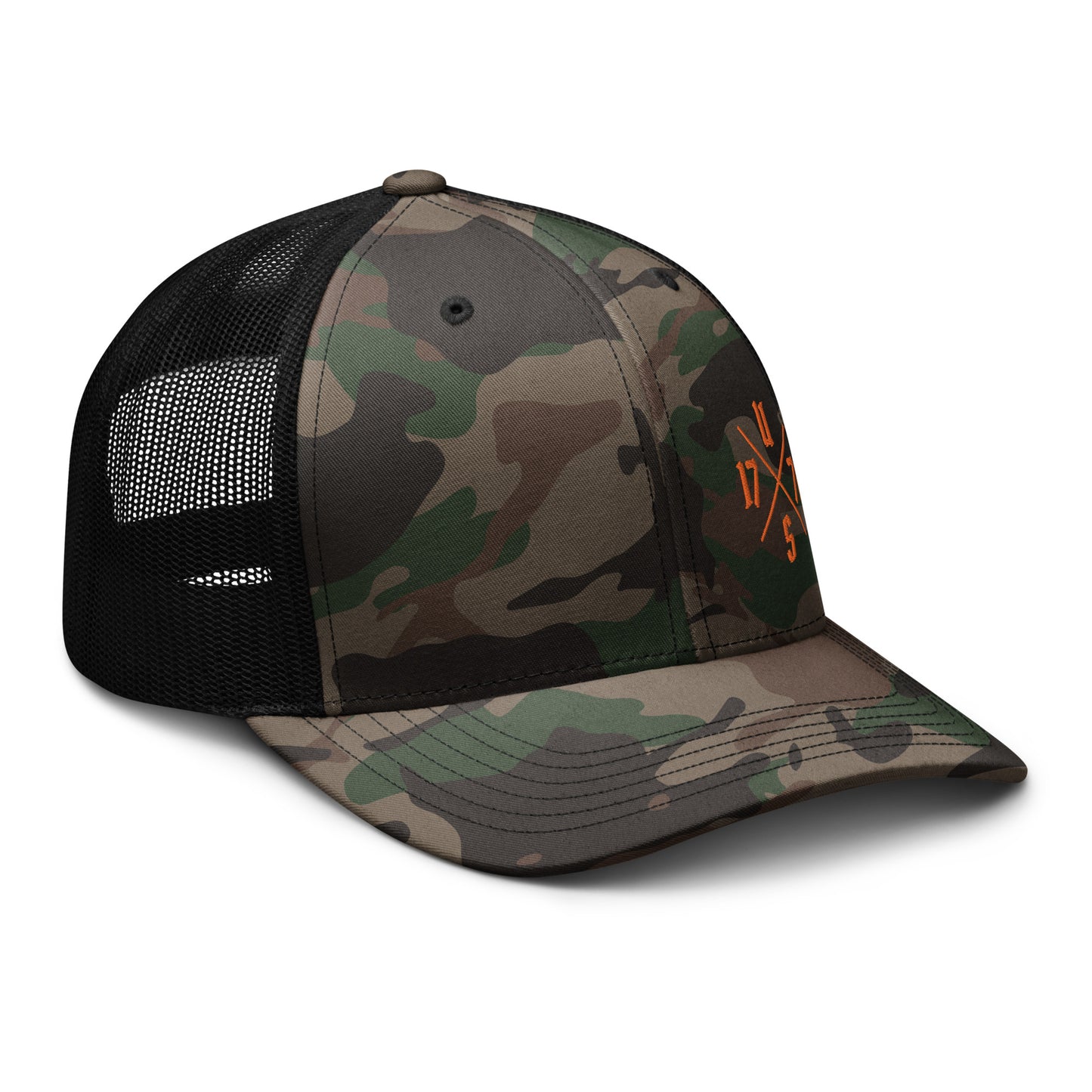 US1776 - Camouflage trucker hat