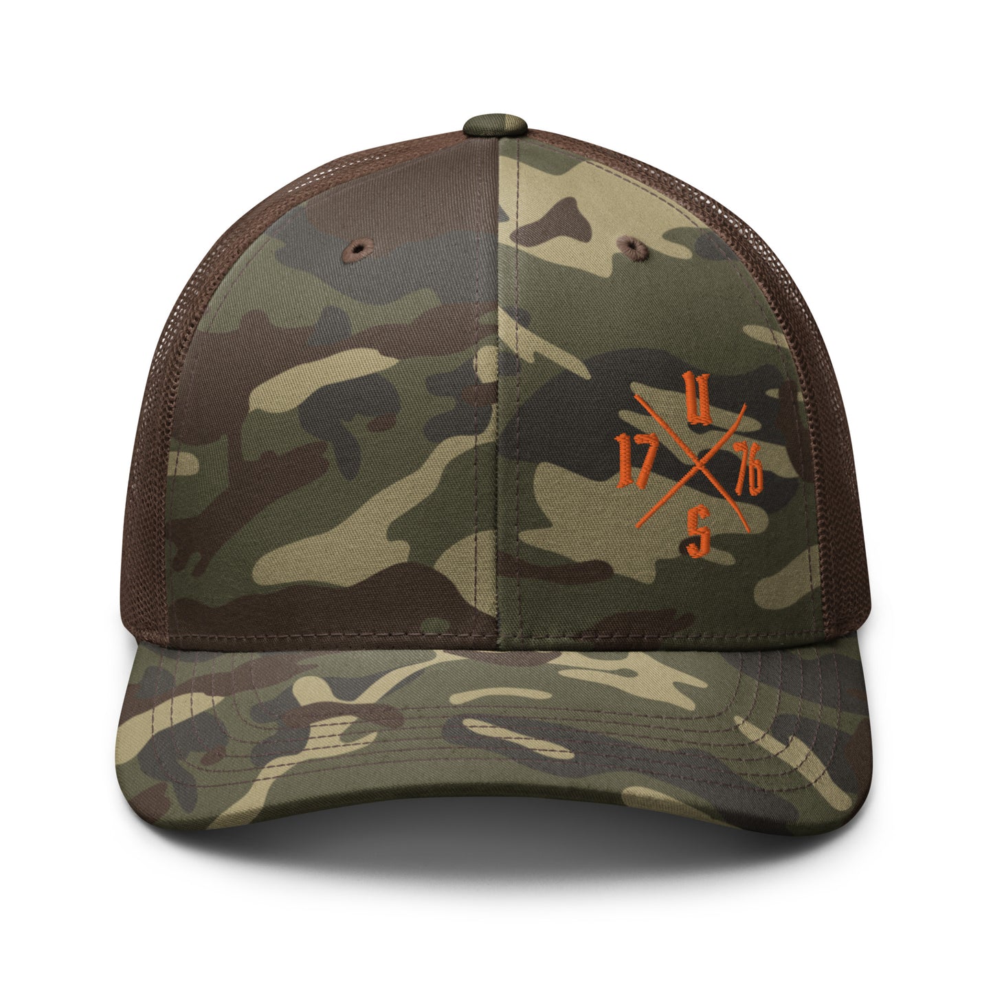 US1776 - Camouflage trucker hat