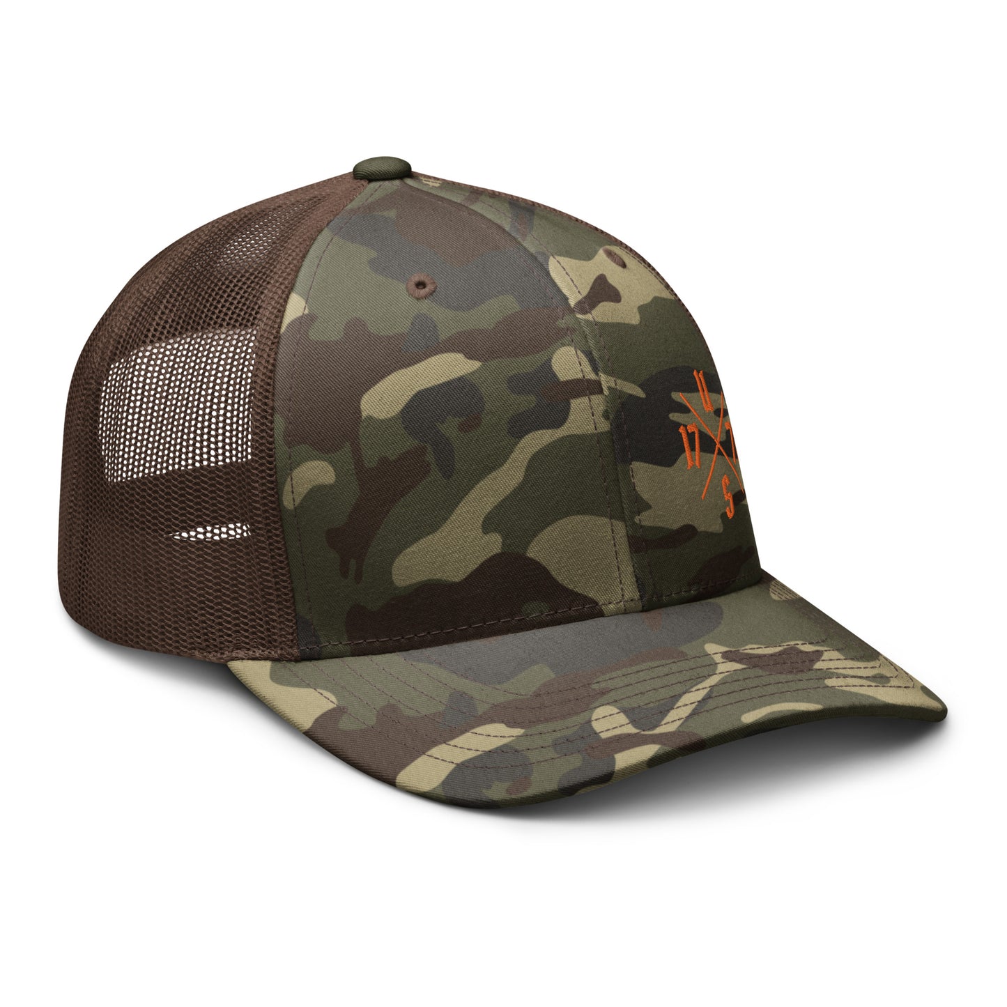 US1776 - Camouflage trucker hat