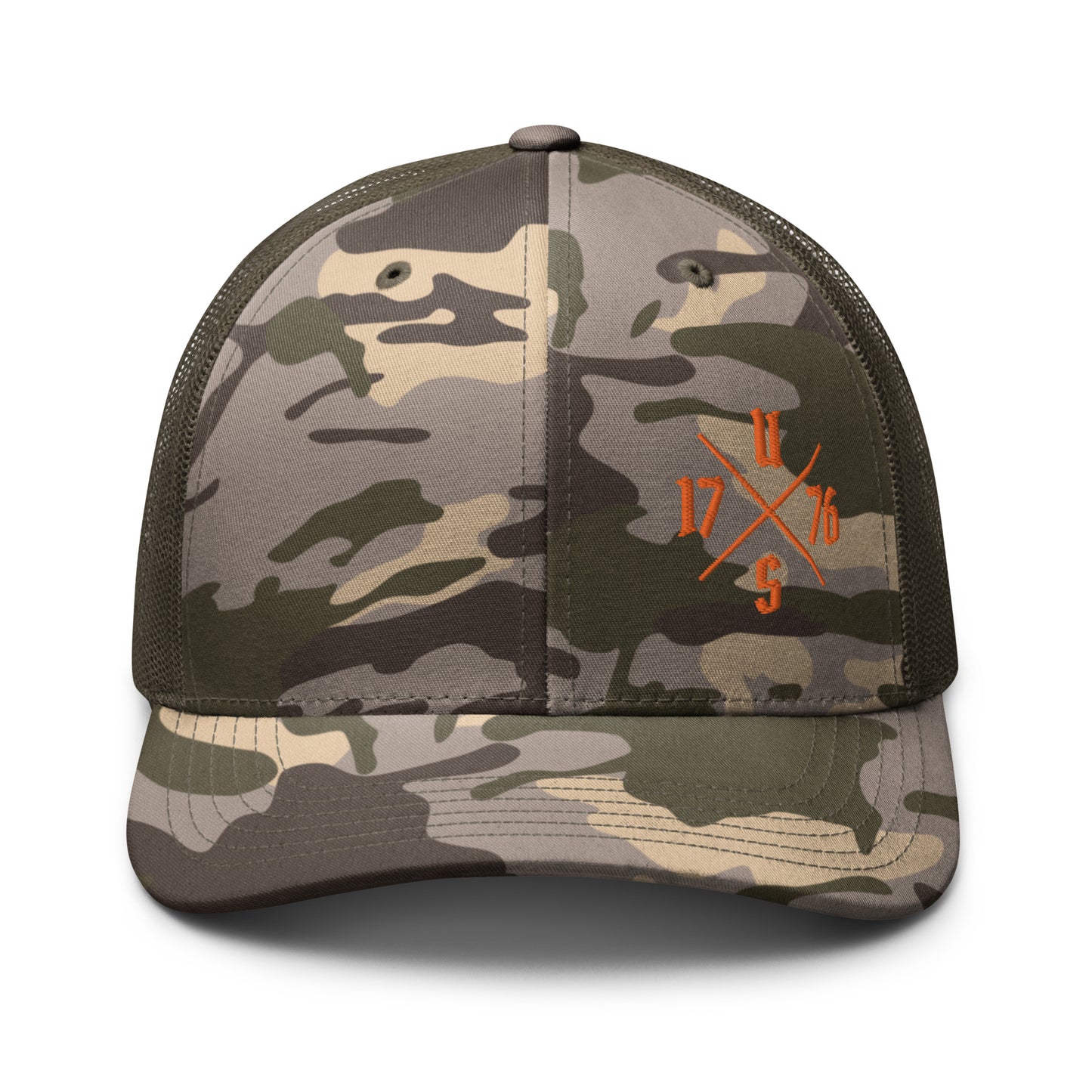 US1776 - Camouflage trucker hat