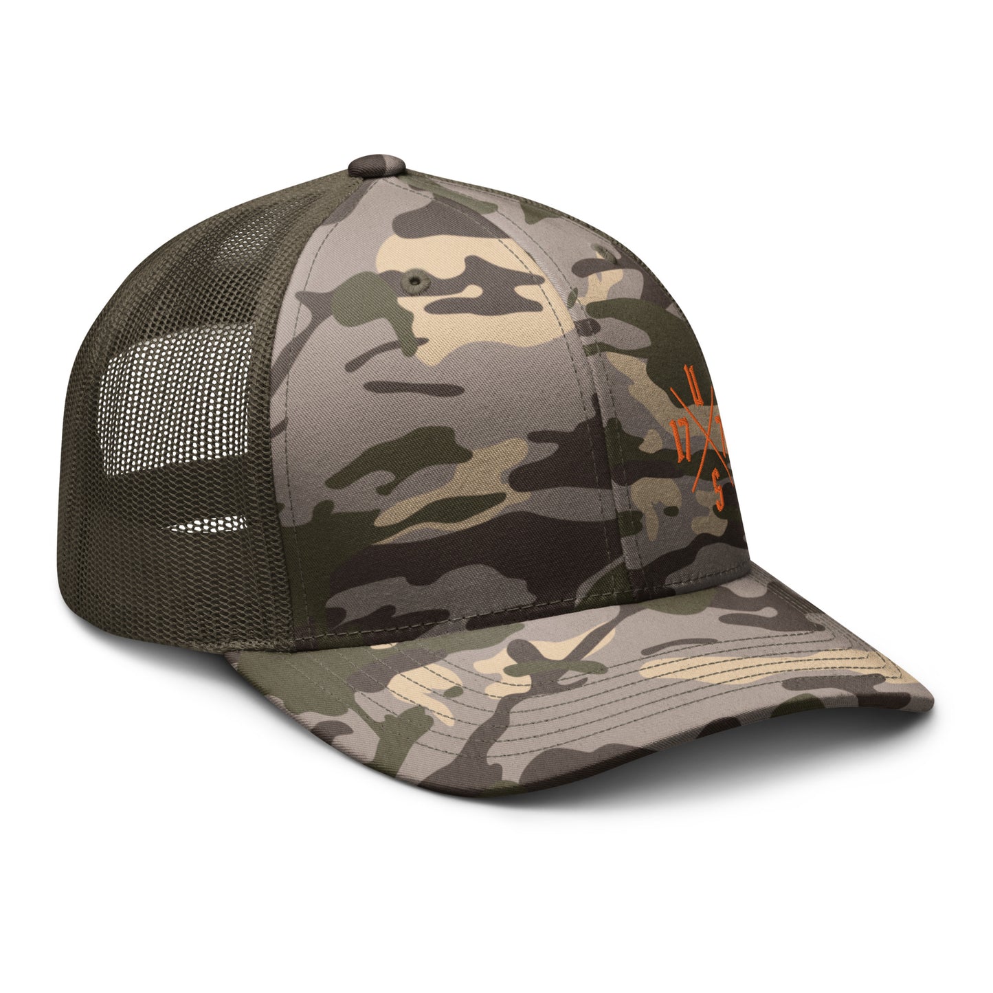 US1776 - Camouflage trucker hat