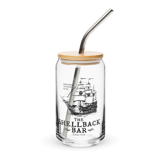 Shellback Bar - Can-shaped glass