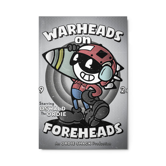 Oswald the Ordie - Metal prints