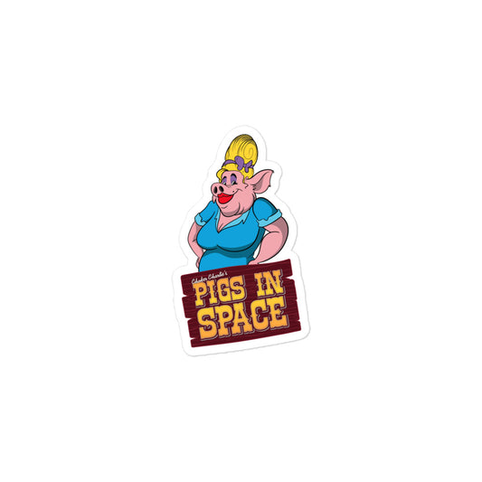 Choker Charlie's Pigs in Space - Sticker