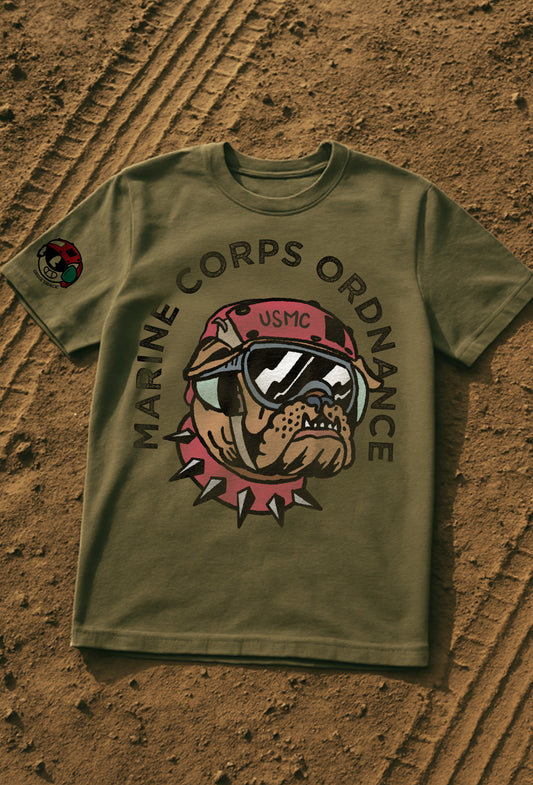 Marine Corps Ordnance Bulldog T-Shirt – Aviation Ordnance & USMC Heritage