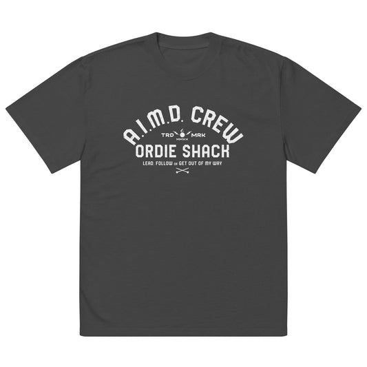 A.I.M.D. CREW - Oversized faded t-shirt
