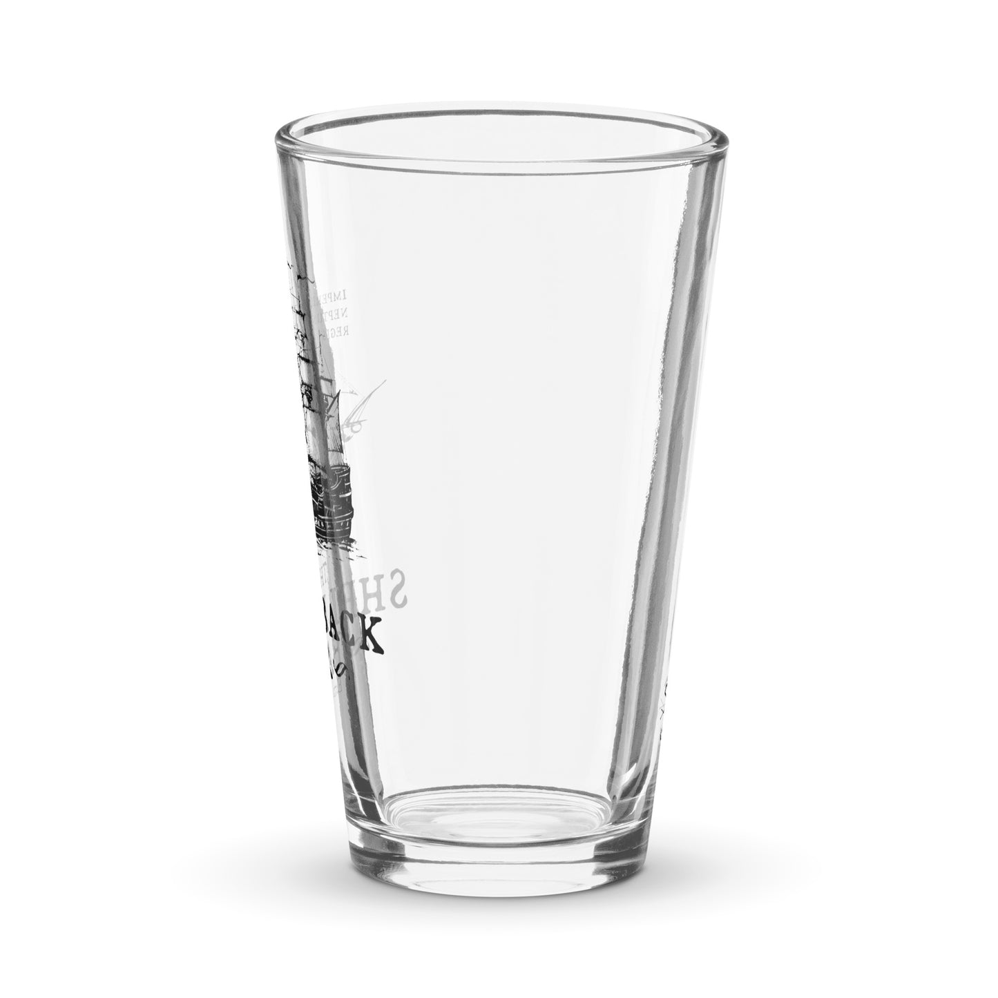 Shellback Bar - Shaker pint glass