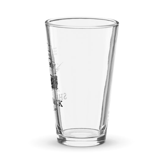 Shellback Bar - Shaker pint glass