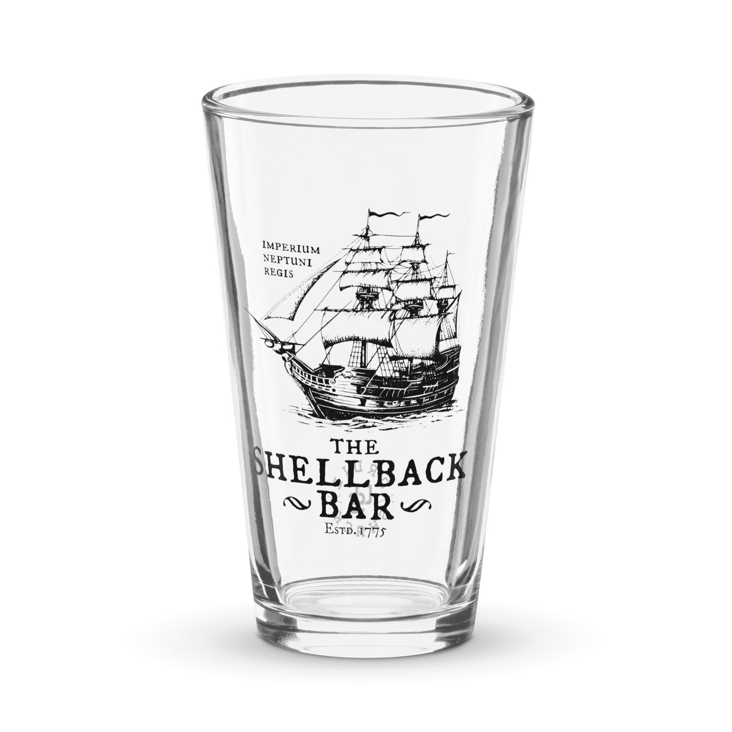 Shellback Bar - Shaker pint glass