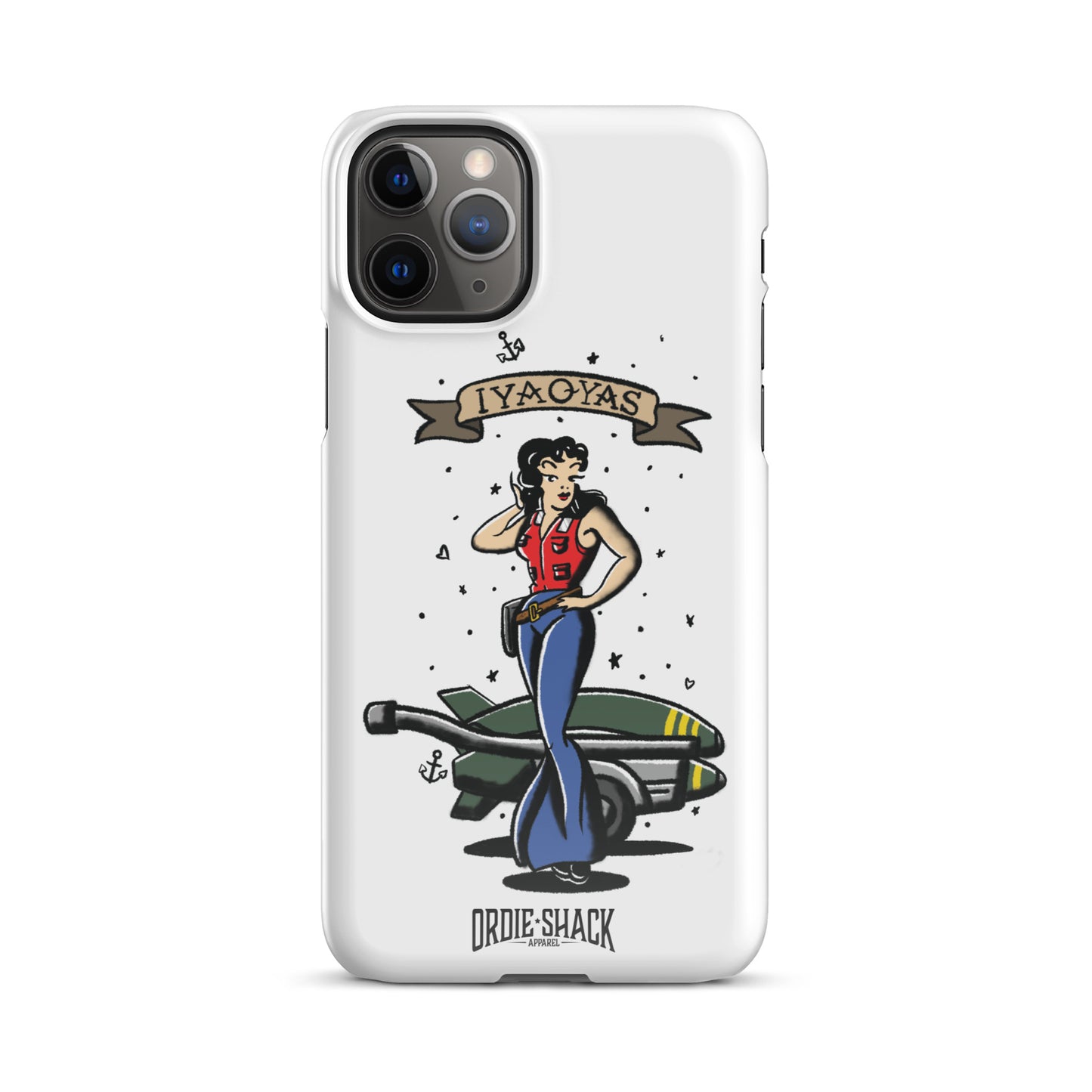 Ordie Americana Pin-Up - Snap case for iPhone®