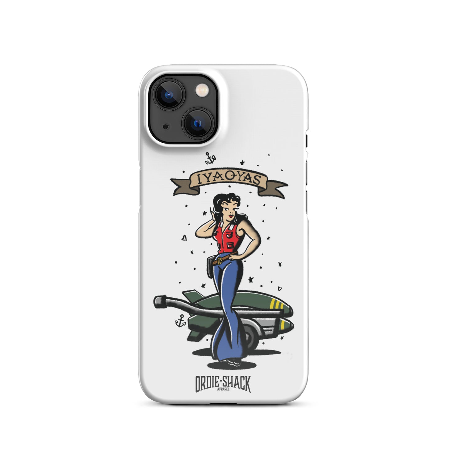 Ordie Americana Pin-Up - Snap case for iPhone®