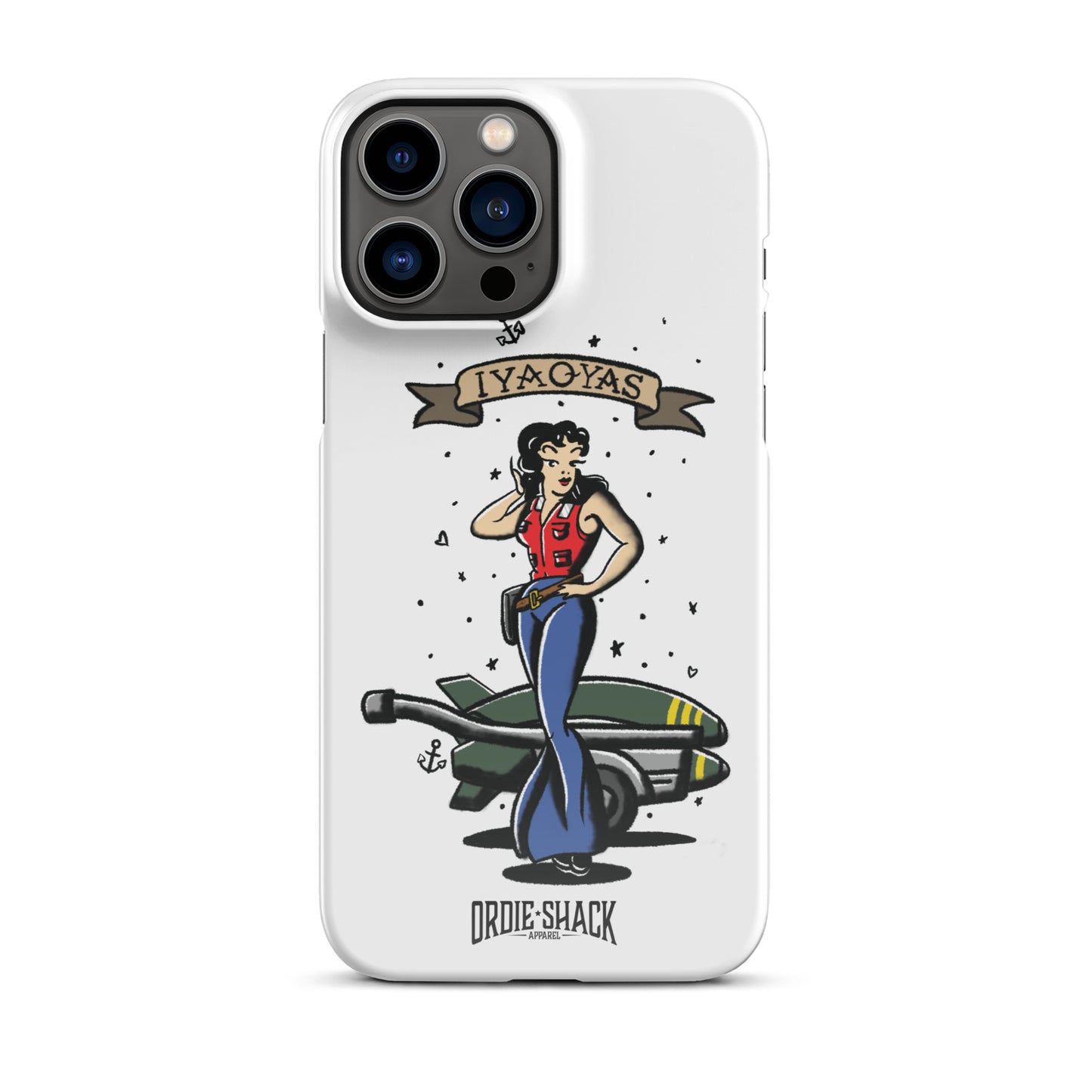 Ordie Americana Pin-Up - Snap case for iPhone®