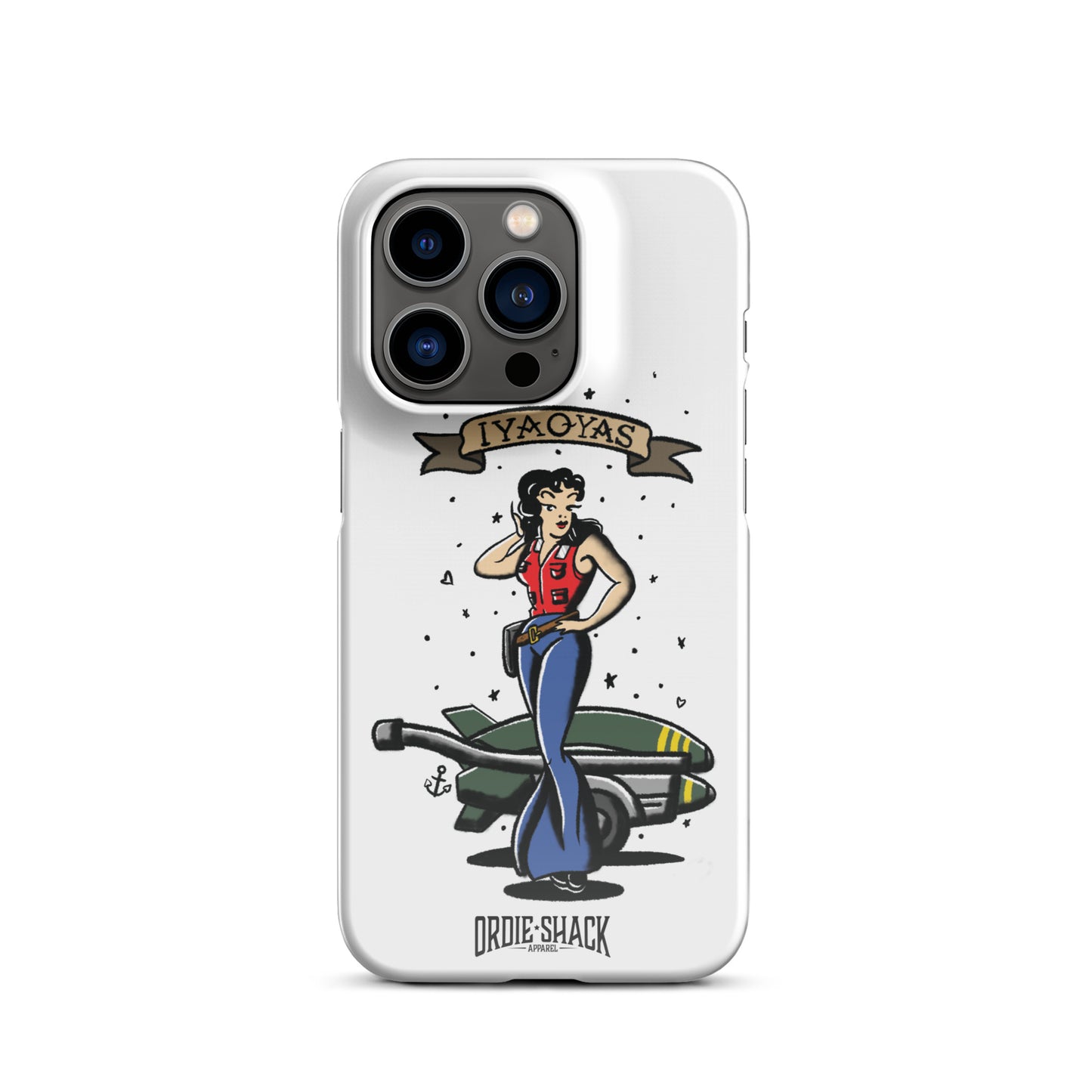 Ordie Americana Pin-Up - Snap case for iPhone®